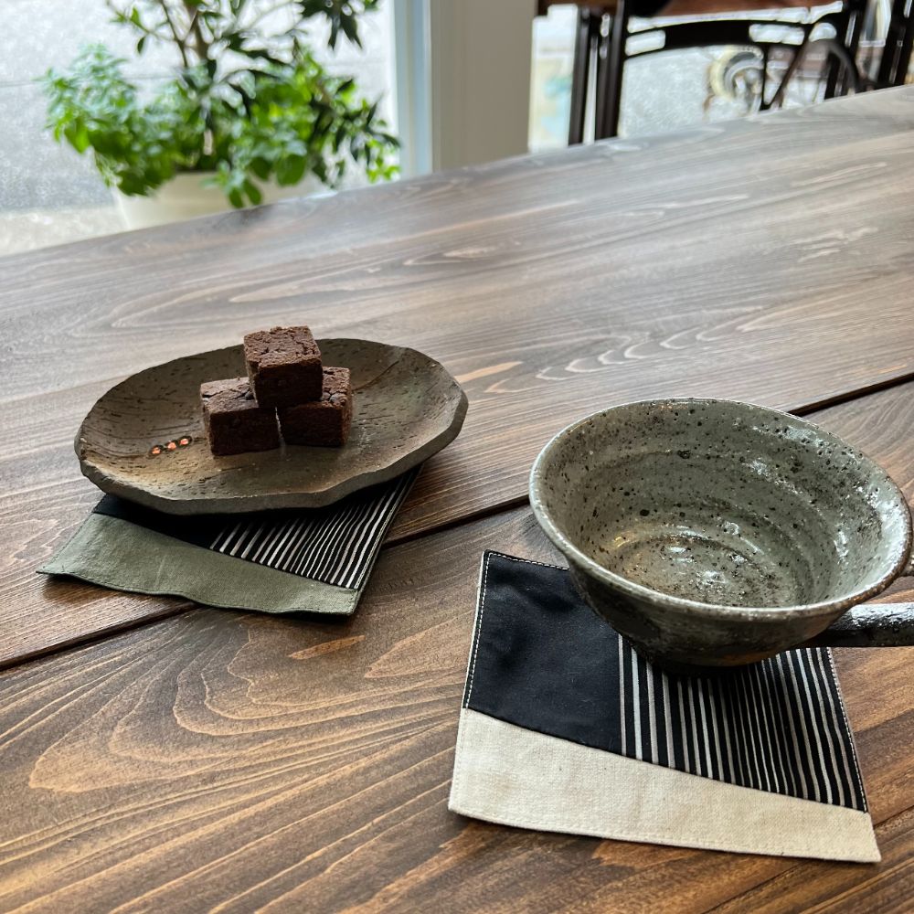 kawamura 蕨双子織コースター５枚組　