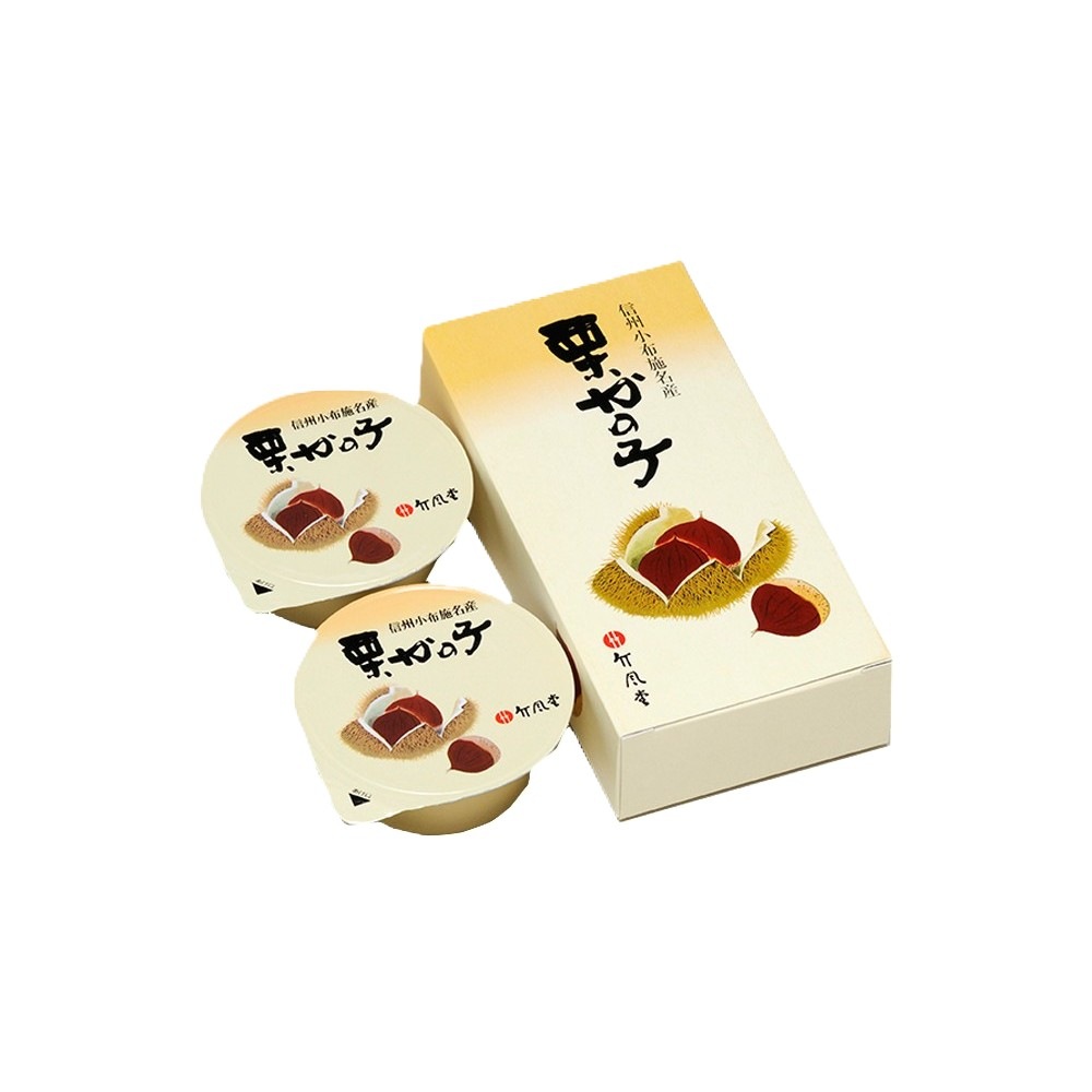栗かの子小形 2コ入 | すべての商品 | 竹風堂オンラインショップ