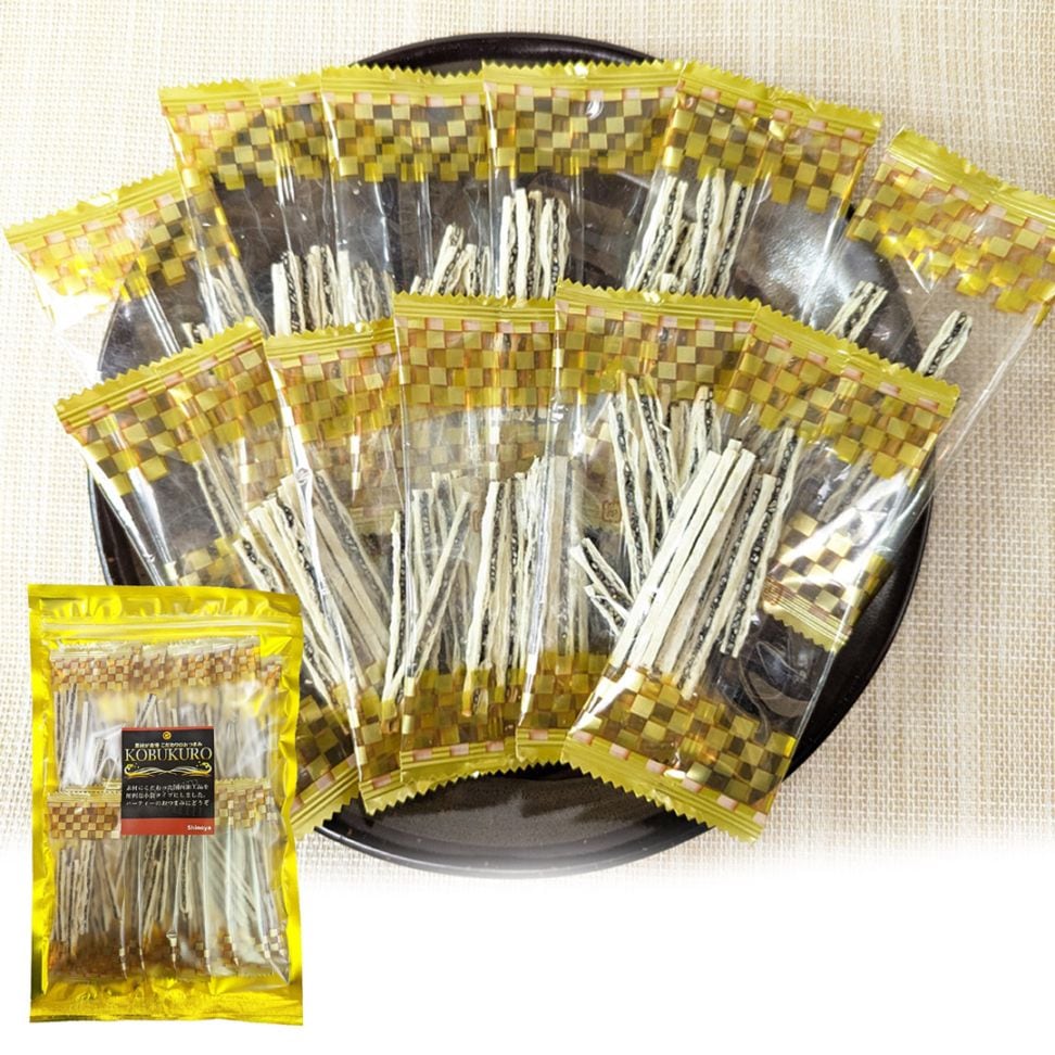 こぶちんシリーズ 小袋珍味 黒ゴマたっぷり 甘辛 小袋ピロー 68g 小分け タイプ