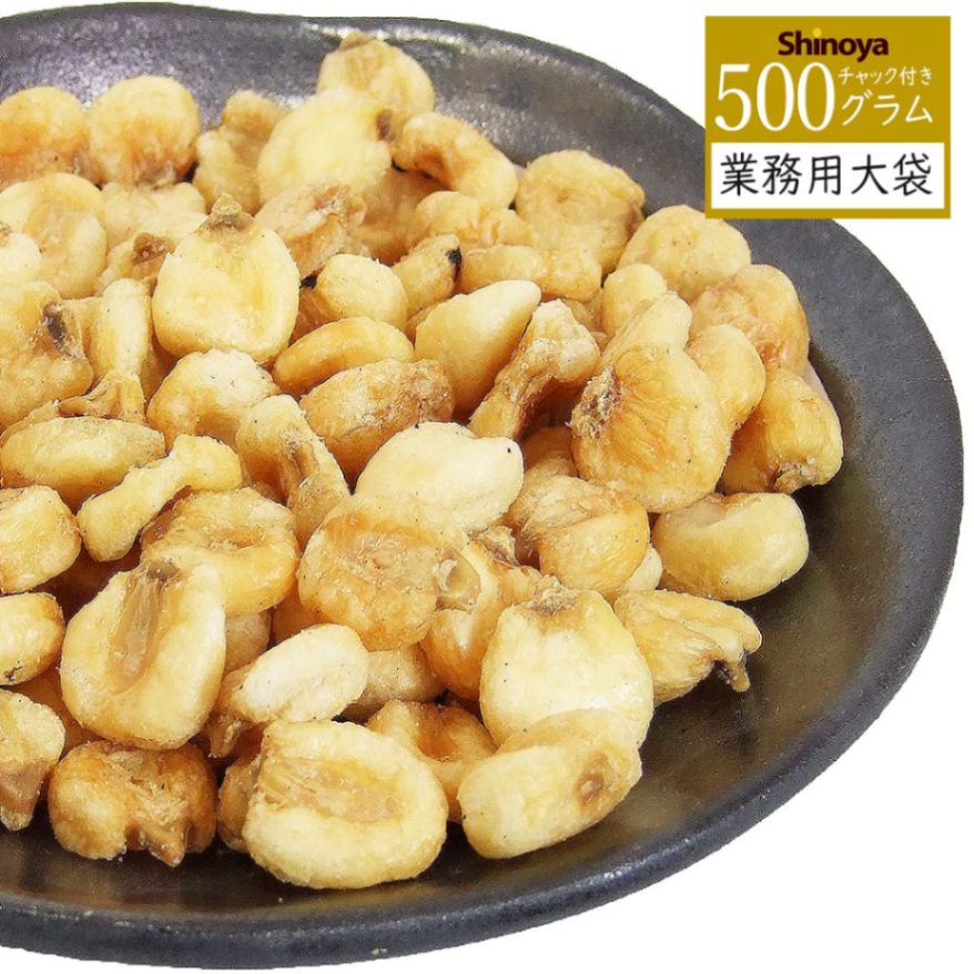 ジャイアントコーン 塩味 大袋 500g入り カリッと旨い ビックコーン
