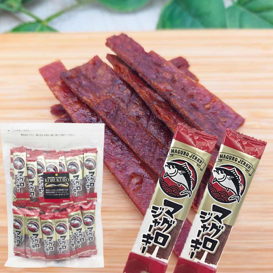 マグロジャーキー マグロスティック 小袋ピロー おつまみ ジャーキー 350g
