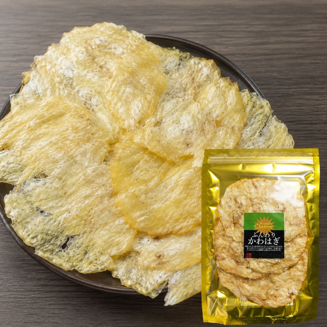 ふんわり かわはぎロール 65g お手軽サイズの人気のカワハギ