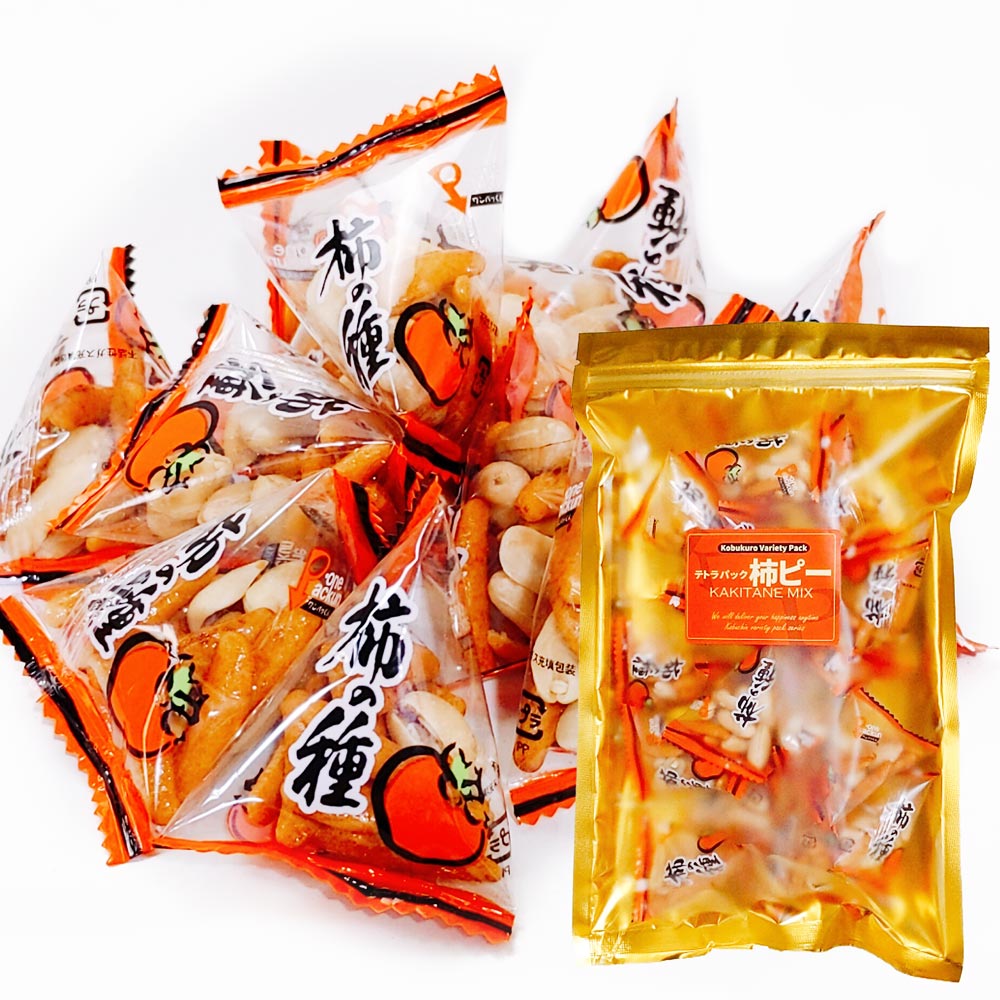 柿ピー テトラピロ 小袋 小分け の定番 柿ピー 110g 10個パックケース