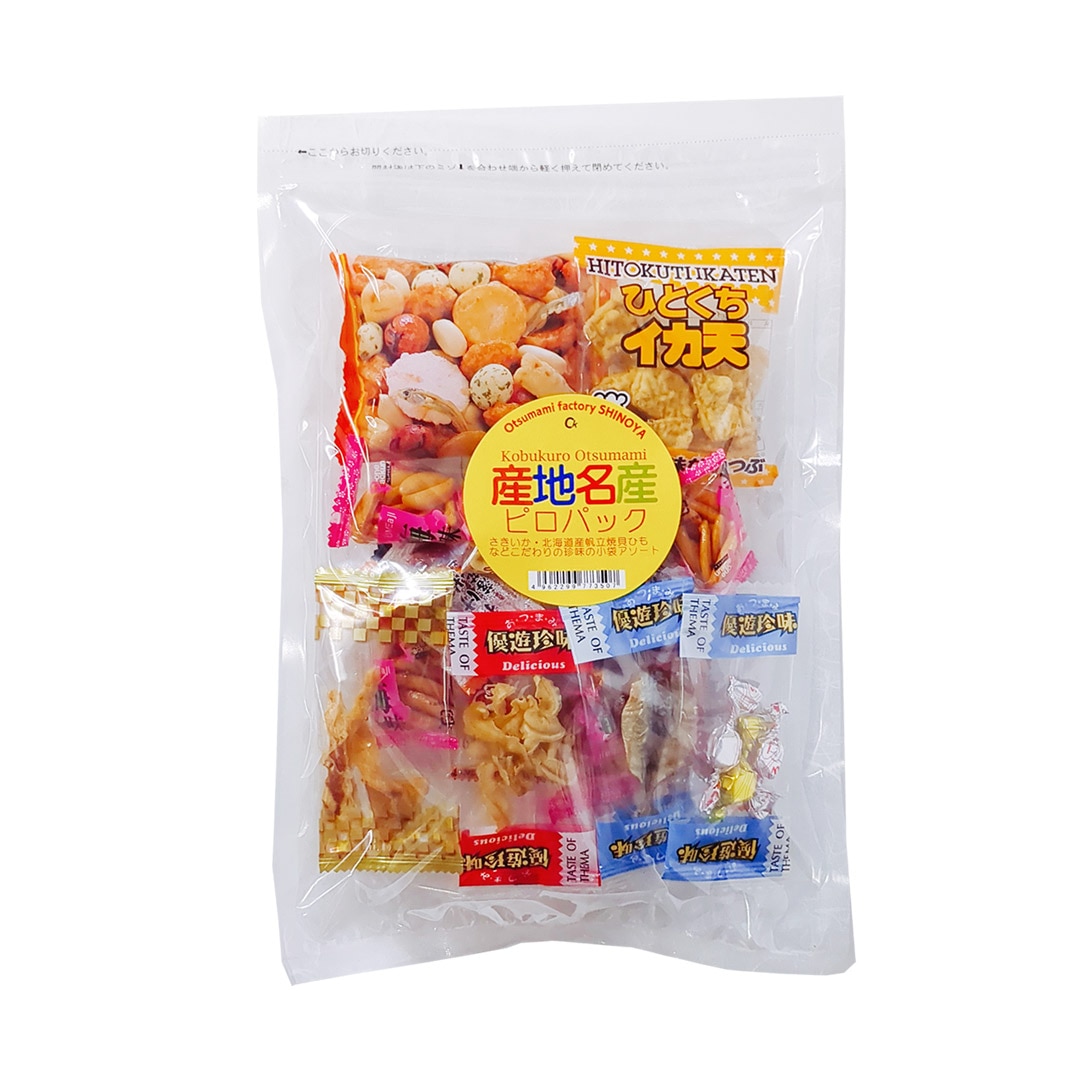 産地名産ピロパック 小分けの珍味の詰め合わせ