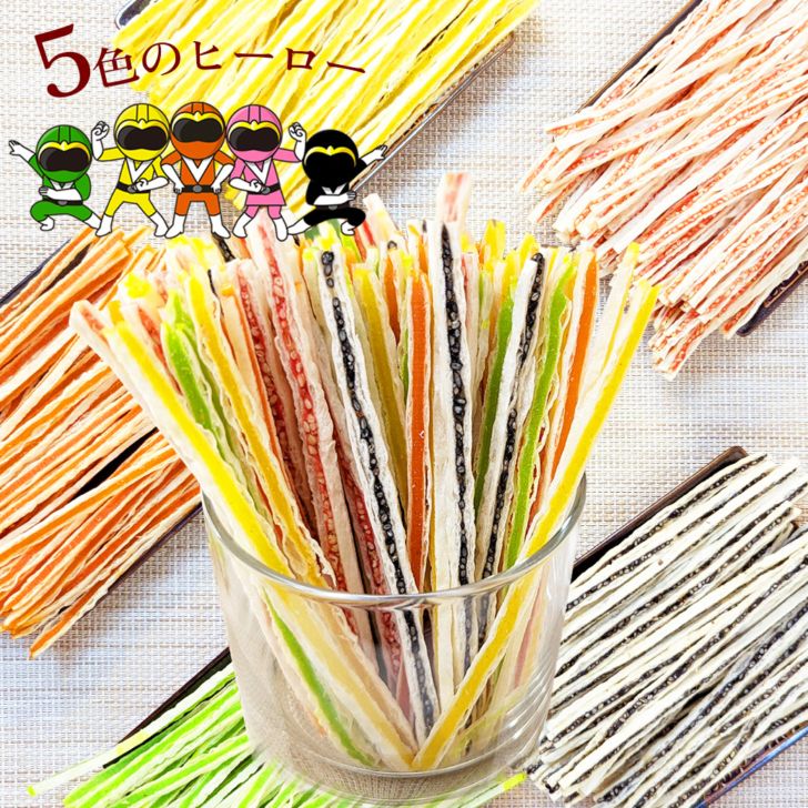 おつまみ戦隊タラレンジャー ゴマ・梅・山椒・カレー・うに 5種の焼タラおつまみ