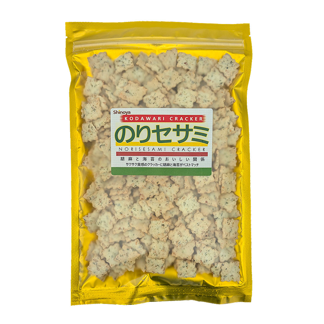 ごま と 海苔 の のりセサミ クラッカー150g セサミクラッカーのみ