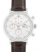 IWC - ポートフィノ クロノグラフ | INTERNATIONAL WATCH COMPANY | IW391027 | SS シルバー文字盤 自動巻き レザー