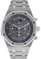 オーデマ ピゲ - ロイヤルオーク グランドコンプリカシオン | AUDEMARS PIGUET | 25865IS.OO.1105IS.01 | TI ブルーグレー文字盤 自動巻き ブレスレット | 中古 |