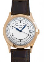 パテックフィリップ - カラトラバ | PATEK PHILIPPE | 5296R-001 | RG シルバー文字盤 自動巻き レザー