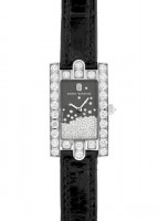 ハリーウィンストン - レディース アヴェニュー ダイヤモンド ドロップス ダイヤモンドベゼル | HARRY WINSTON | AVEQHM21WW280 | WG グレー文字盤 クォーツ レザー