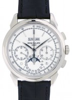 パテックフィリップ - グランドコンプリケーション パーペチュアルカレンダー クロノグラフ | PATEK PHILIPPE | 5270G-013 | WG シルバー文字盤 手巻き レザー | 未使用品  |