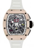 リシャールミル - オートマティック フライバック クロノグラフ フェリペマッサ | RICHARD MILLE | RM011 AJ RG | PG＆TI スケルトン文字盤 自動巻き ラバー | 中古 |