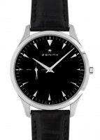 ゼニス - エリート ウルトラシン | ZENITH | 03.2010.681/21.C493 | SS 黒文字盤 自動巻き レザー | 未使用品
