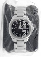 パテックフィリップ - アクアノート エクストララージサイズ | PATEK PHILIPPE | 5167/1A-001 | SS 黒文字盤 自動巻き ブレスレット | 未使用品  |