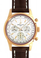 ブライトリング - トランスオーシャン クロノグラフ | BREITLING | R015G38WBA(BR0152) | RG 白文字盤 自動巻き レザー | 未使用品  |