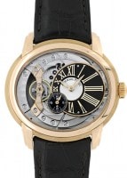 【中古】 オーデマピゲ 15350OR.OO.D093CR.01 ミレネリー4101 PG スケルトン文字盤 自動巻き レザー