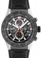 タグホイヤー - カレラ クロノグラフ キャリバー01 | TAG HEUER | CAR2A1Z.FT6044 | SS スケルトン文字盤 自動巻き ラバー | 未使用品  |