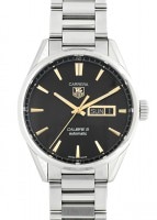 タグホイヤー - カレラ キャリバー5 | TAG HEUER | WAR201C.BA0723 | SS 黒文字盤 自動巻き ブレスレット | 未使用品  |