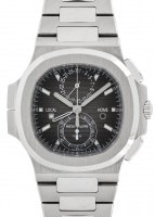 パテックフィリップ - ノーチラス トラベルタイム クロノグラフ | PATEK PHILIPPE | 5990/1A-001 | SS 黒文字盤 自動巻き ブレスレット | 未使用品  |