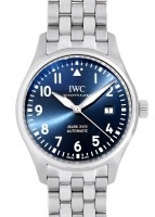 IWC - パイロットウォッチ マークXVIII プティプランス | International Watch Company | IW327016(IW327014) | SS ブルー文字盤 自動巻き ブレスレット |