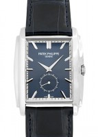 パテックフィリップ - ゴンドーロ | PATEK PHILIPPE | 5124G-011 | WG ブルー文字盤 手巻き レザー | 中古 |