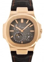 パテックフィリップ - ノーチラス プチコンプリケーション | PATEK PHILIPPE | 5712R-001 | RG ブラックブラウン文字盤 自動巻き レザー | 中古 |