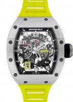 リシャールミル - オートマティック デクラッチャブルローター | RICHARD MILLE | RM030 | TI スケルトン文字盤 自動巻き ラバー | 中古 |
