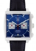 タグホイヤー - モナコ クロノグラフ キャリバー12 スティーブマックイーン | TAG HEUER | CAW2111.FC6183 | SS ブルー文字盤 自動巻き レザー | 未使用品  |