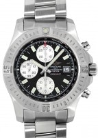 ブライトリング - コルト クロノグラフ オートマチック | BREITLING | A181B38PCS | SS 黒/シルバー文字盤 自動巻き ブレスレット | 未使用品  |
