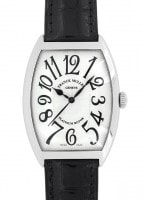 フランクミュラー - トノーカーベックス | FRANCK MULLER | 6850SC | SS シルバー文字盤 自動巻き レザー(艶あり) |