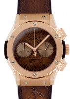 ウブロ - クラシックフュージョン クロノグラフ ベルルッティ スクリット | HUBLOT | 521.OX.0500.VR.BER17 | KG ブラウン文字盤 自動巻き レザー/ラバー | 世界250本限定 |