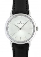 ゼニス - エリート クラシック バーインデックス | ZENITH | 03.2290.679/01.C493 | SS シルバー文字盤 自動巻き レザー