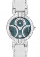 ハリーウィンストン - レディース プルミエール エキセンター バイレトロ | HARRY WINSTON | PREABI34WW005 | WG シェル/ダイヤ文字盤 自動巻き レザー | 委託品 | 中古 |