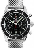 ブライトリング - スーパーオーシャン ヘリテージ クロノグラフ | BREITLING | A237B81OCA | SS 黒文字盤 自動巻き ブレスレット