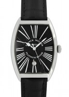 フランクミュラー - トノーカーベックス プラチナローター | FRANCK MULLER | 6850BSCDTRA | SS 黒文字盤 自動巻き レザー |
