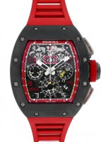 リシャールミル - オートマティック フライバック クロノグラフ フェリペマッサ シンガポールグランプリ | RICHARD MILLE | RM011 | TI/DLC スケルトン文字盤 自動巻き ラバー | 50本限定 | 中古 |