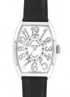 フランクミュラー - トノーカーベックス レリーフ | FRANCK MULLER | 5851SC REL | SS シルバー文字盤 自動巻き レザー(艶あり) |