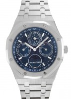 オーデマピゲ 26574ST.OO.1220ST.02 ロイヤルオーク パーペチュアルカレンダー SS ブルー文字盤 自動巻き ブレスレット