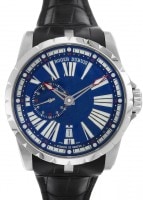 ロジェデュブイ - エクスカリバー | ROGER DUBUIS | 45RDDBEX0543 | TI ブルー文字盤 自動巻き レザー | 中古 |