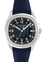 パテックフィリップ - アクアノート | PATEK PHILIPPE | 5168G-001 | WG ブルー文字盤 自動巻き ラバー | 未使用品  |