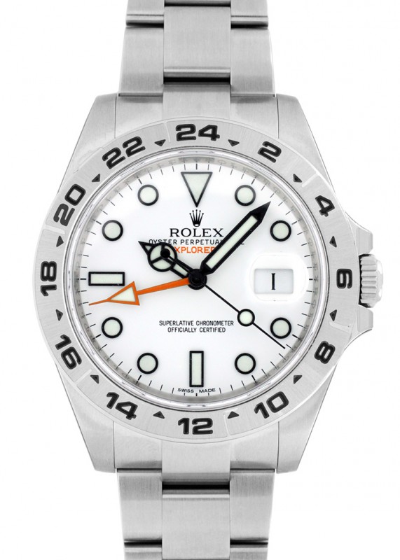 ROLEX Explorer オレンジ文字盤 自動巻き ROLEX Explorer オレンジ文字盤 自動巻き Rolex Explorer II 42mm