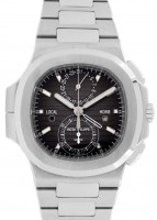 パテックフィリップ - ノーチラス トラベルタイム クロノグラフ | PATEK PHILIPPE | 5990/1A-001 | SS 黒文字盤 自動巻き ブレスレット | 中古 |