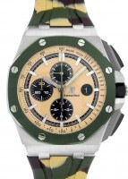 オーデマピゲ - ロイヤルオーク オフショアクロノグラフ | AUDEMARS PIGUET | 26400SO.OO.A054CA.01 | SS ベージュ文字盤 自動巻き ラバー |