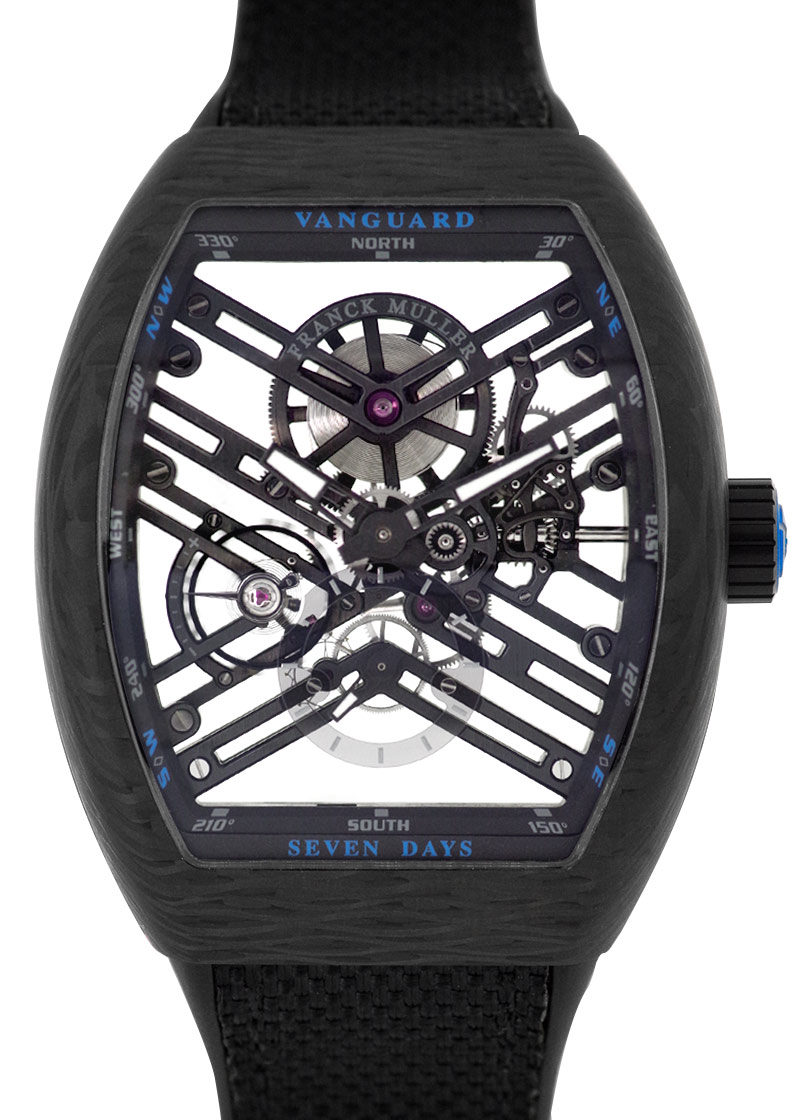 フランクミュラー V45 S6 SQT CARBON ヴァンガード 7デイズ パワー