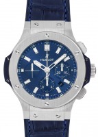 ウブロ - ビッグバン | HUBLOT | 301.SX.7170.LR | スチール ブルー SS ブルー文字盤 自動巻き ラバーアリゲーター |