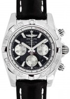 ブライトリング - クロノマット44 | BREITLING | A011B67RPR(AB0110) | SS 黒/シルバー文字盤 自動巻き レザー | 中古 |