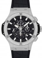 ウブロ - アエロバン スチールダイヤモンド | HUBLOT | 311.SX.1170.GR.1104 | SS スケルトン文字盤 自動巻き ラバーアリゲーター | 中古 |