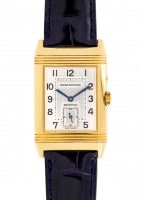 ジャガールクルト - レベルソ デュオ ナイト&デイ | JAEGER LECOULTRE | 270.1.54 | YG シルバー/ブルー文字盤 手巻き レザー | 限定モデル | 中古 |