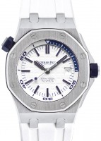 オーデマピゲ - ロイヤル オーク オフショア ダイバー | AUDEMARS PIGUET | 15710ST.OO.A010CA.01 | SS 白文字盤 自動巻き ラバー | ブティック限定 |