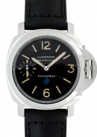 オフィチーネ パネライ - ルミノールマリーナ ロゴ アッチャイオ | OFFICINE PANERAI | PAM00631 SS 黒文字盤 手巻き レザー | 生産終了品 | 未使用品  |